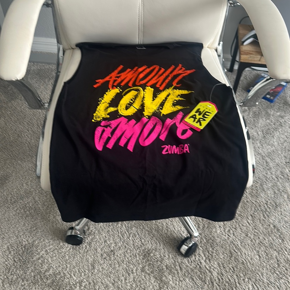 Zumba tank top, brand new with tags, size S